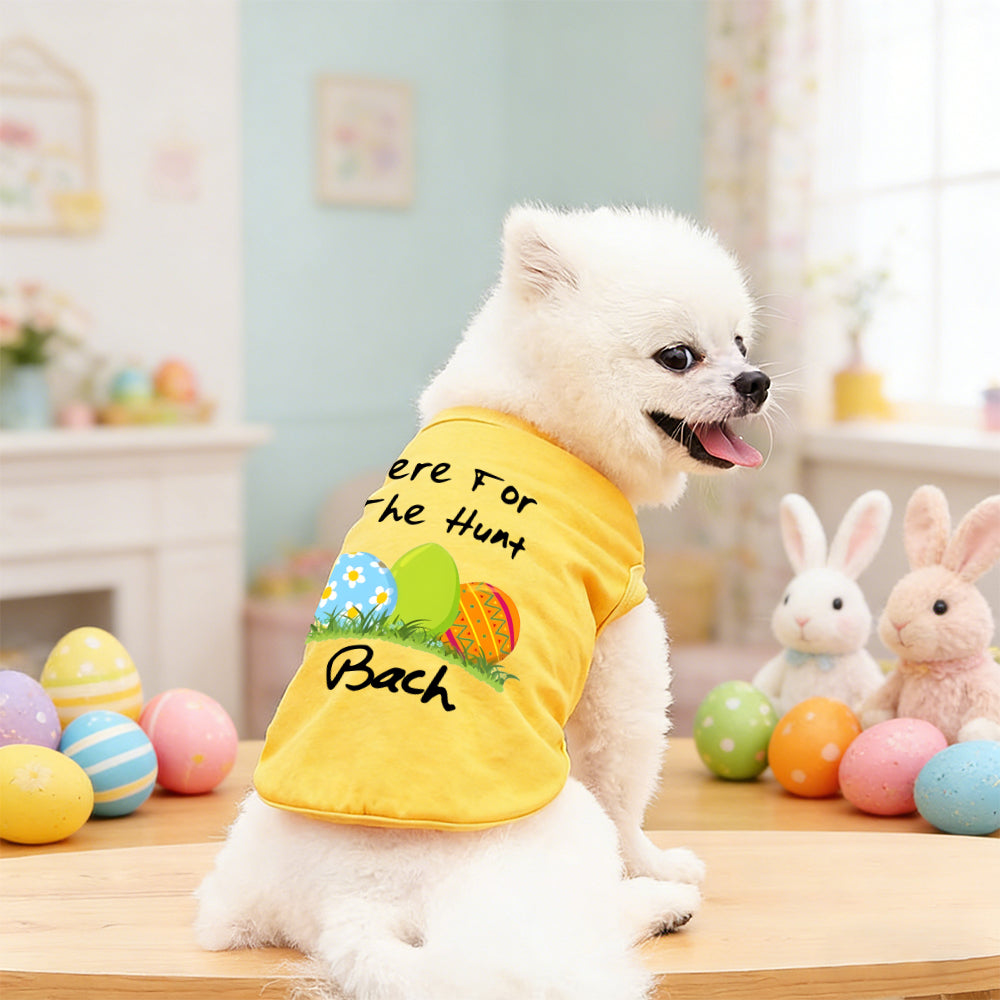 T-shirt personnalisé de Pâques pour animaux de compagnie | inCloth13