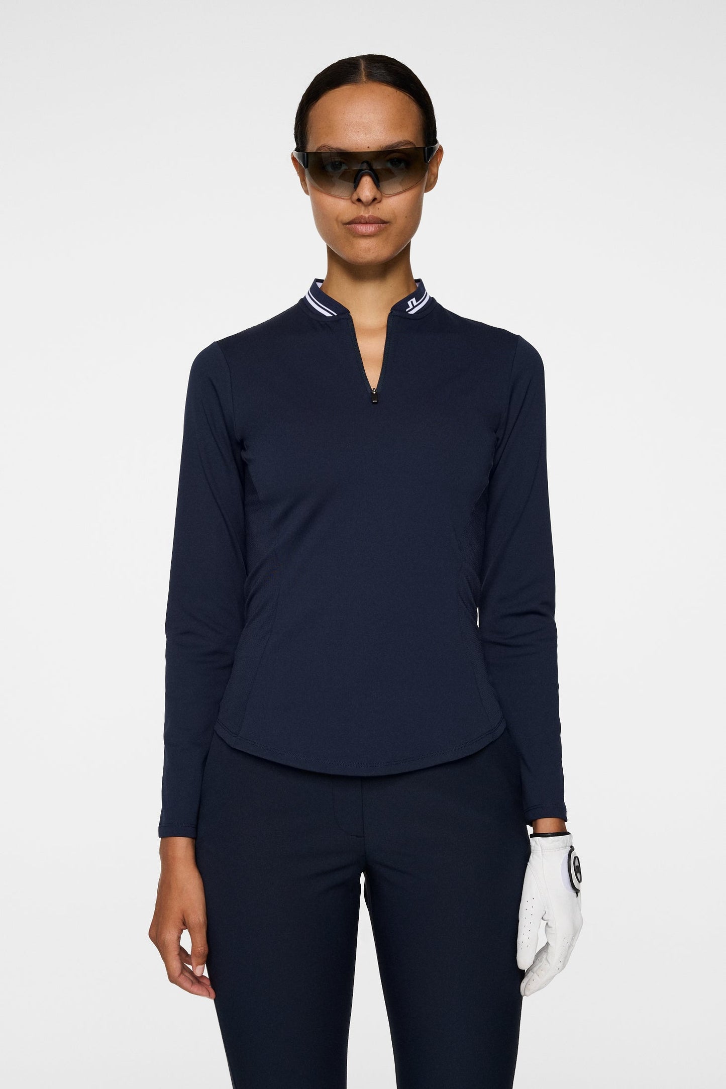 Harper Quarter Zip Mid Layer / Navy