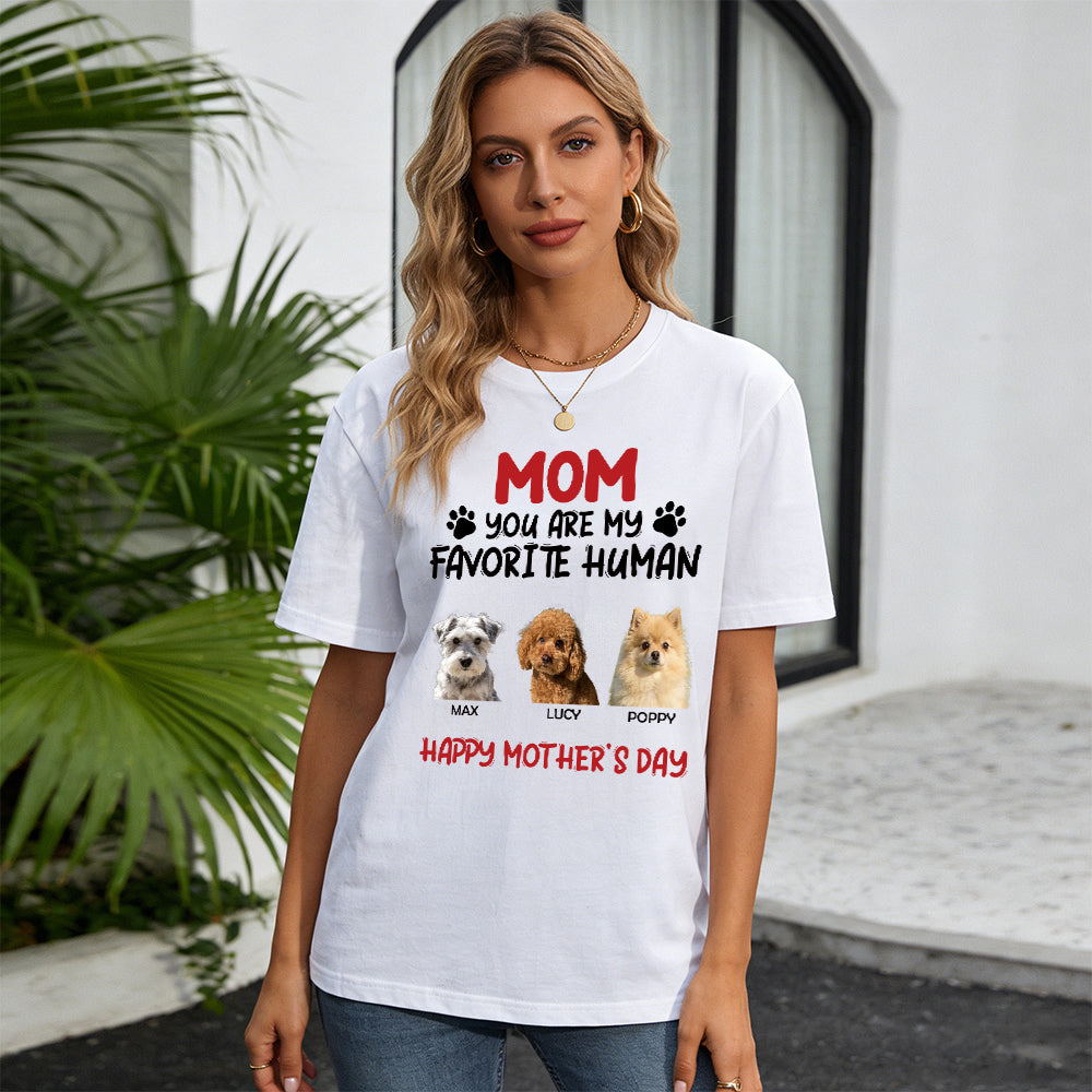Personalisiertes Muttertag Haustiermama T-Shirt | inCloth65