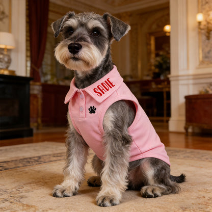 Personalized Name Pet Polo Shirt | inCloth16