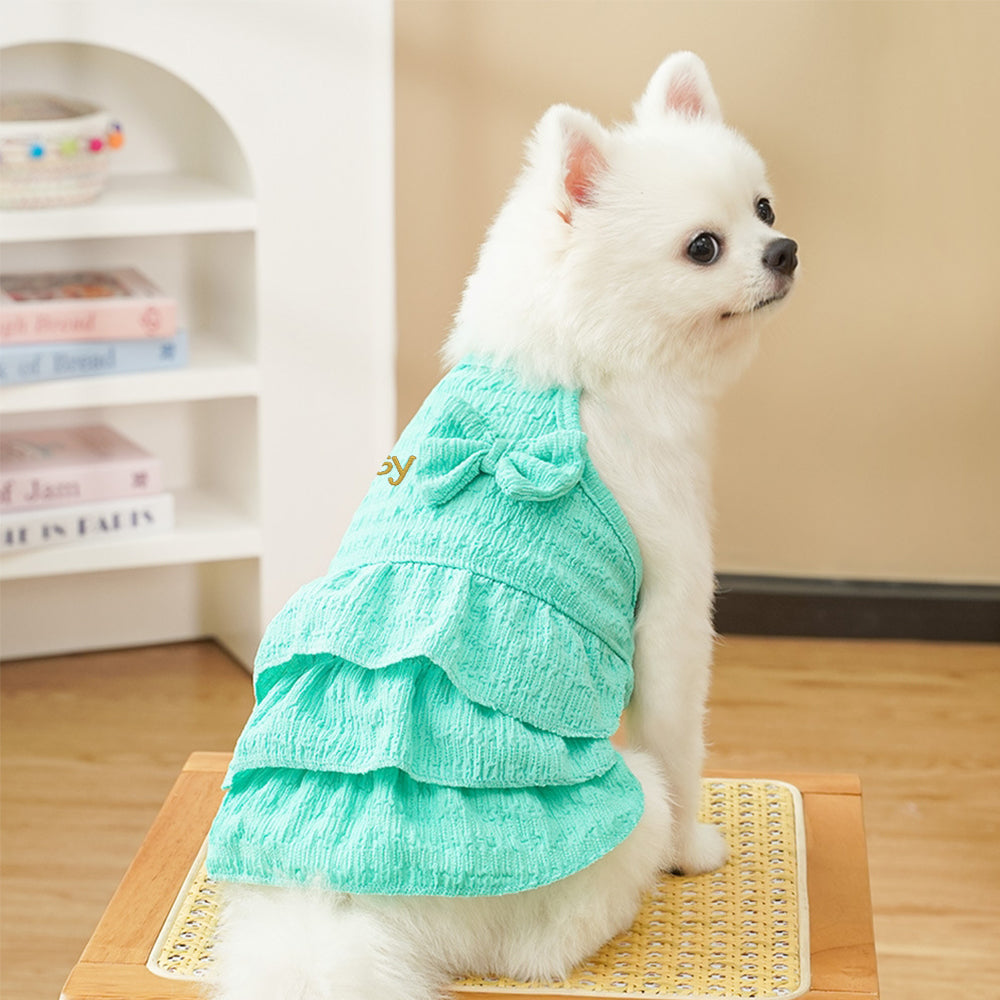 Robe princesse personnalisée brodée avec nom pour animaux de compagnie | inCloth41