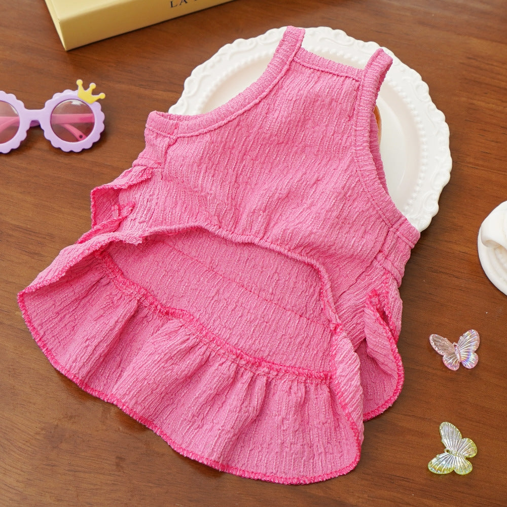 Robe princesse personnalisée brodée avec nom pour animaux de compagnie | inCloth41