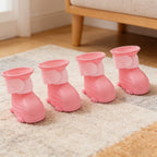 Waterproof Rubber Dog Boots with Non-Slip Sole | inAccs19
