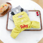 Personalized Embroidered Name Pet Jumpsuit | inCloth21
