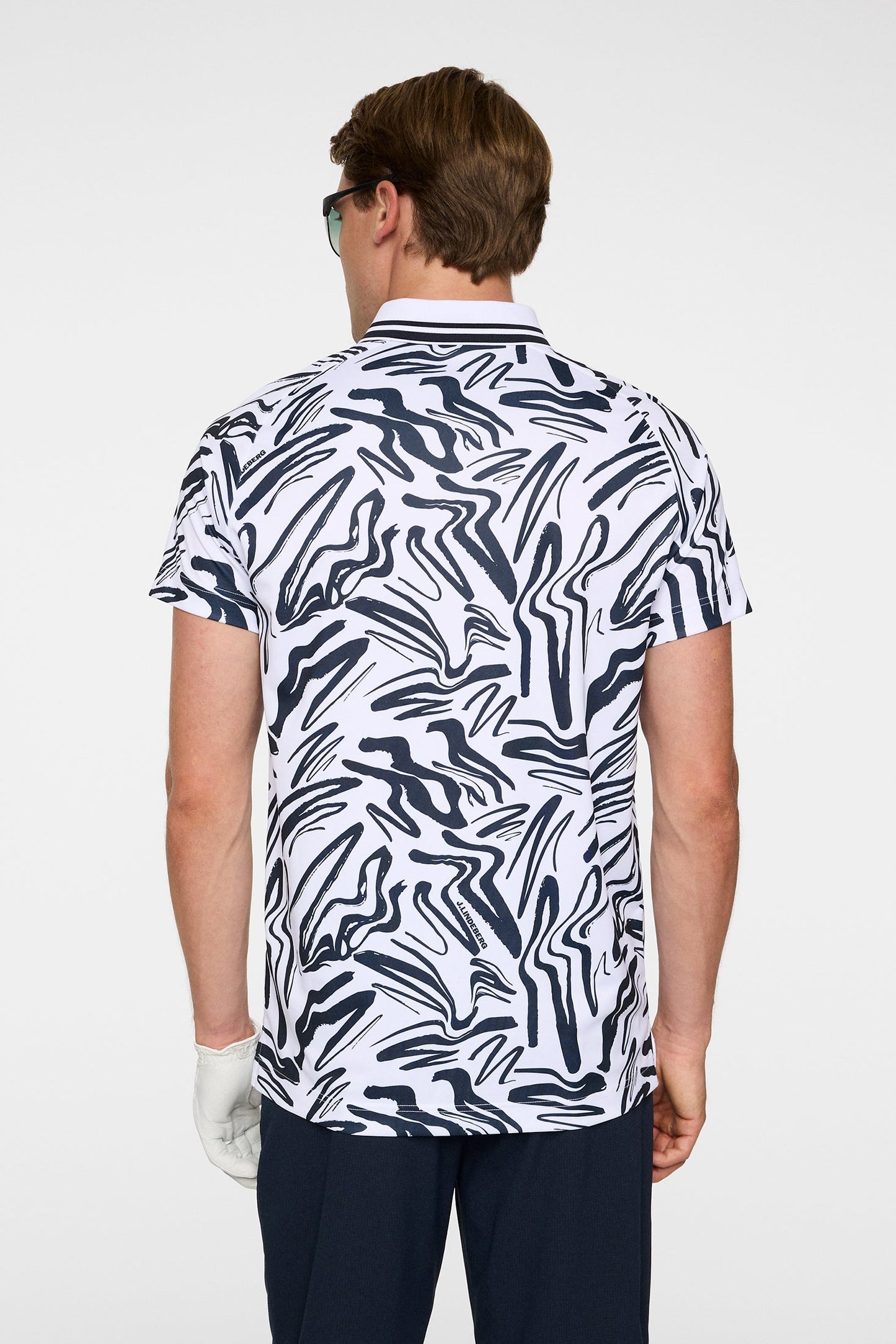 George Print Polo / Scribble Navy
