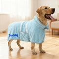 Personalized  Embroidered Name Absorbent Quick Dry Pet Towel Coat | inCloth74