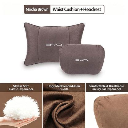 Hot Sale 🔥50% OFF🔥Maybach-Style Cushion Pillow(Headrest + Lumbar Support)