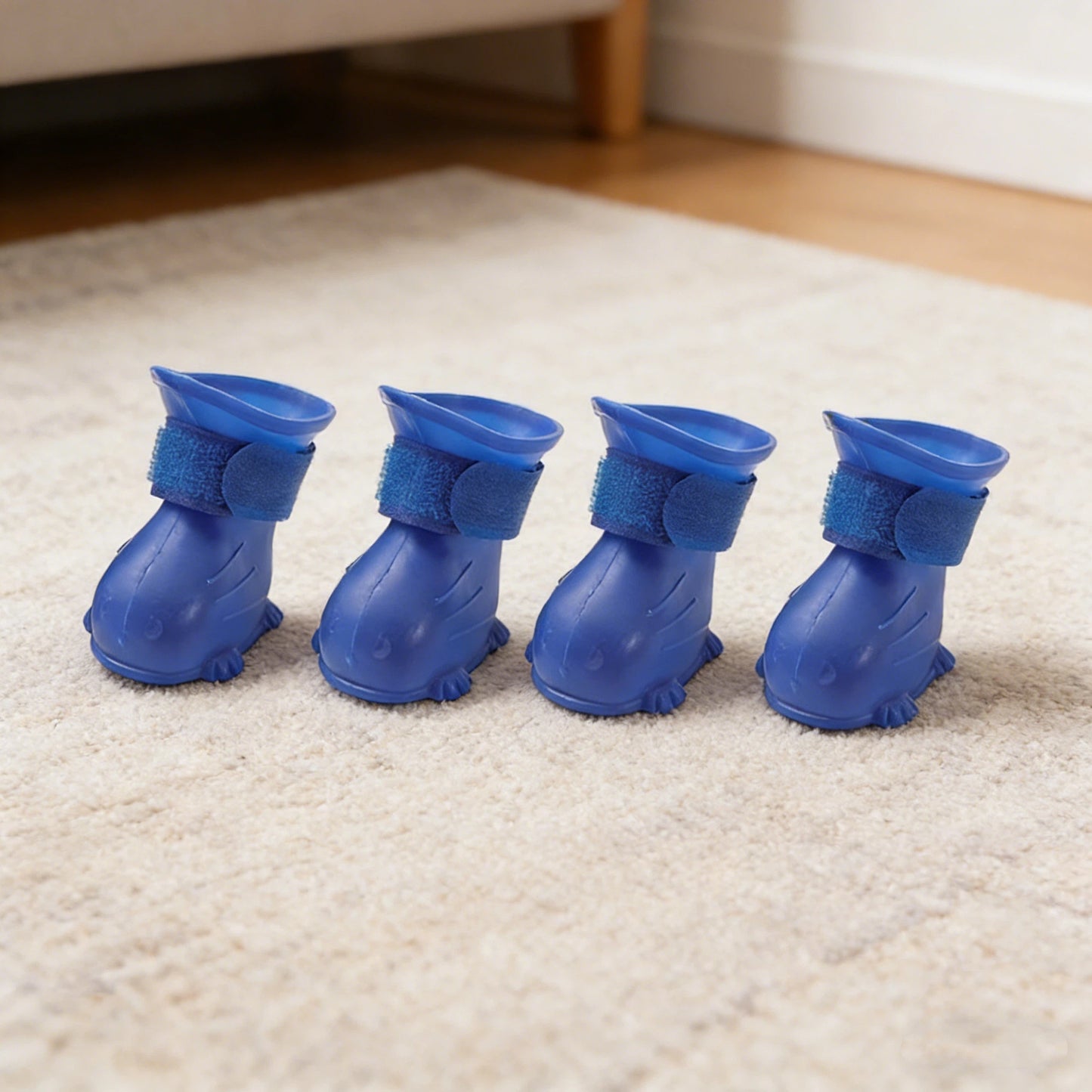 Waterproof Rubber Dog Boots with Non-Slip Sole | inAccs19