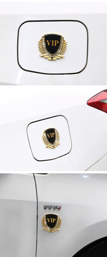 Hot Sale 🎉50% OFF🎉3D Wheat Ear Diamond Metal Creative Car Sticker