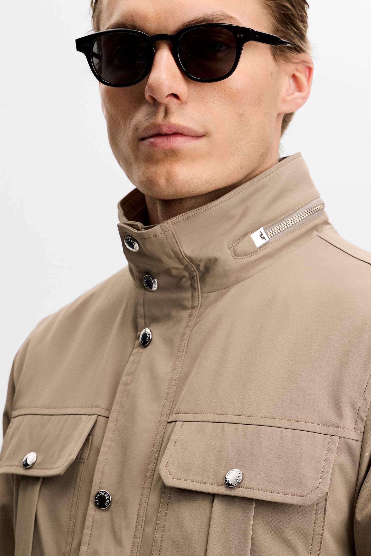 Bailey Recy Poly Jacket / Brindle