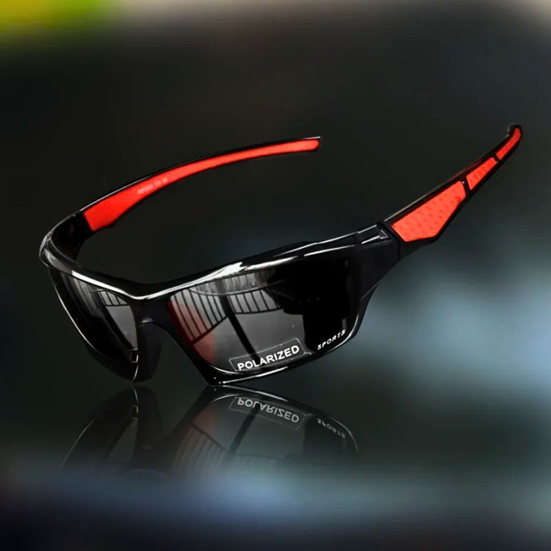 Lunettes de soleil de sport polarisées UV400 – Unisexe pour l'extérieur et la conduite