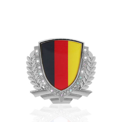 Hot Sale 🎉50% OFF🎉3D Wheat Ear Diamond Metal Creative Car Sticker
