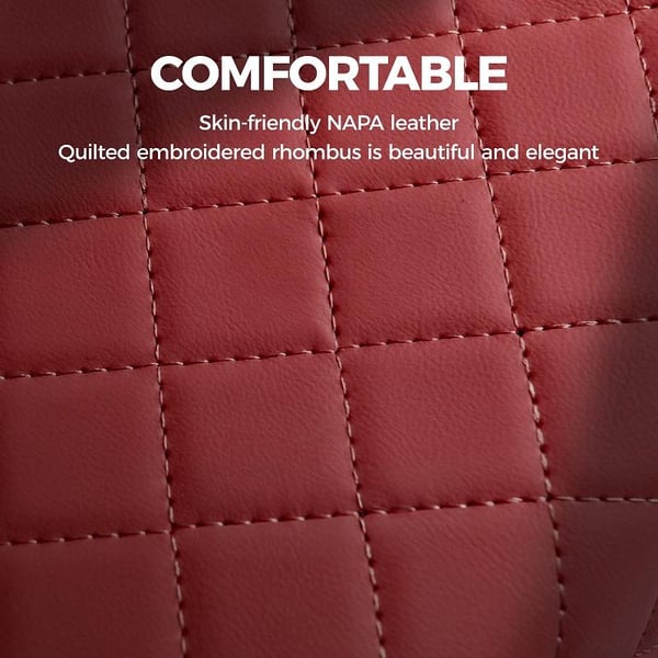 Tapis multifonctionnel en cuir PU pour accoudoir de voiture