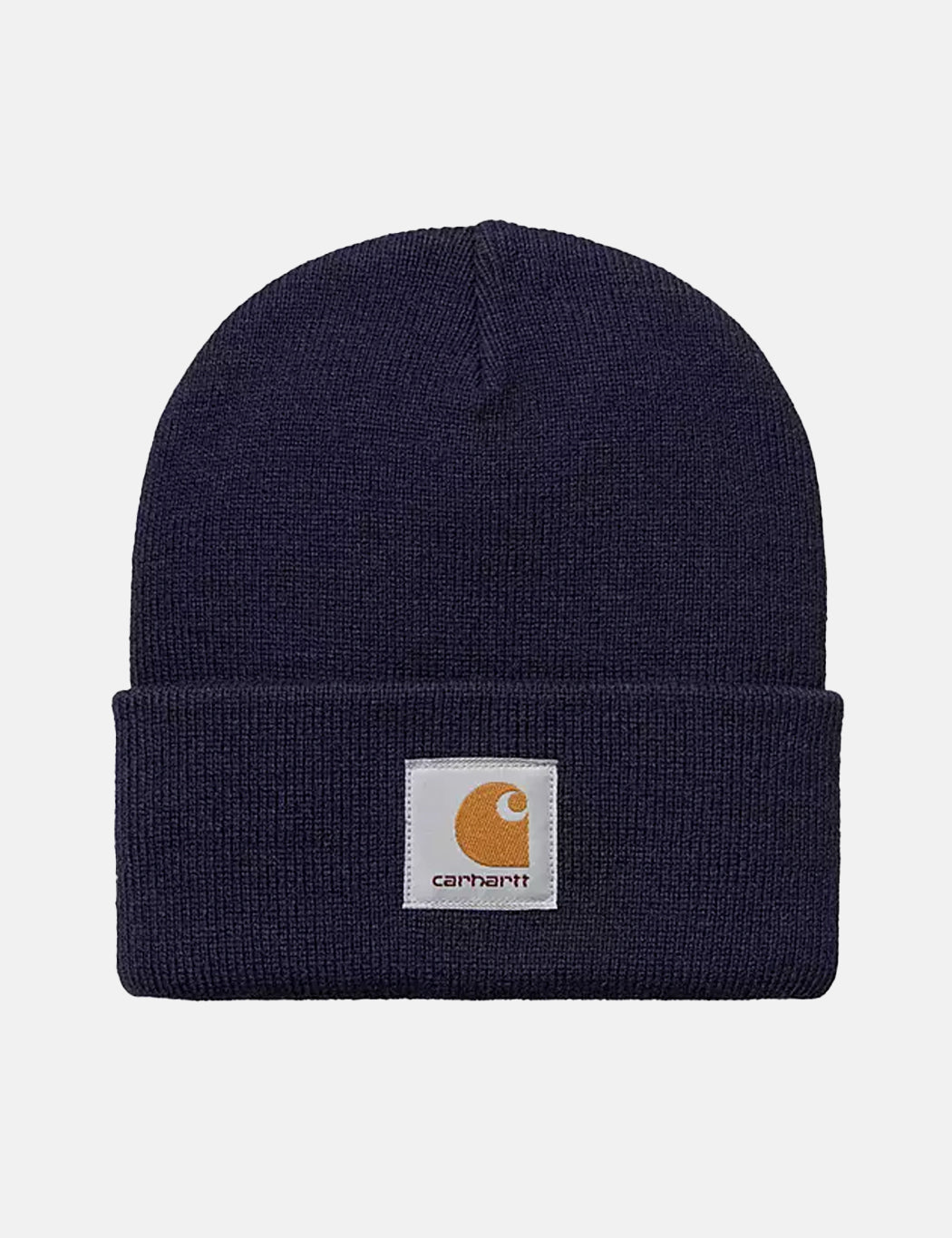 Kurze Uhr Beanie-Mütze - Enzianblau