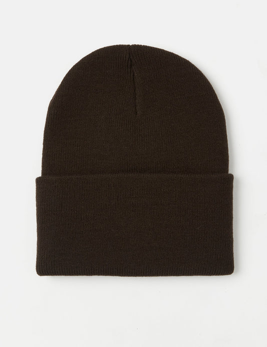 Mütze Beanie - Dunkles Umbra-Braun