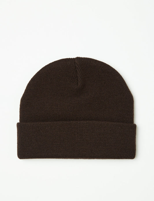 Stratus Low Beanie Mütze - Dunkles Umbrabraun