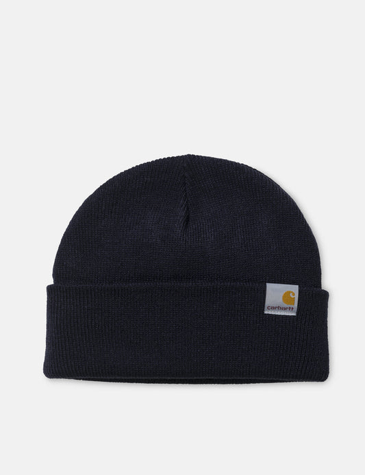 Stratus Low Beanie Mütze – Dunkelmarineblau
