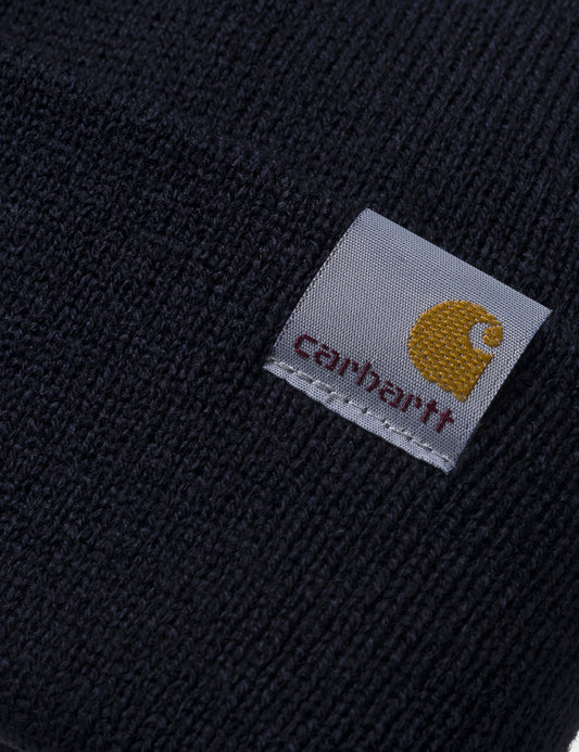 Stratus Low Beanie Mütze – Dunkelmarineblau