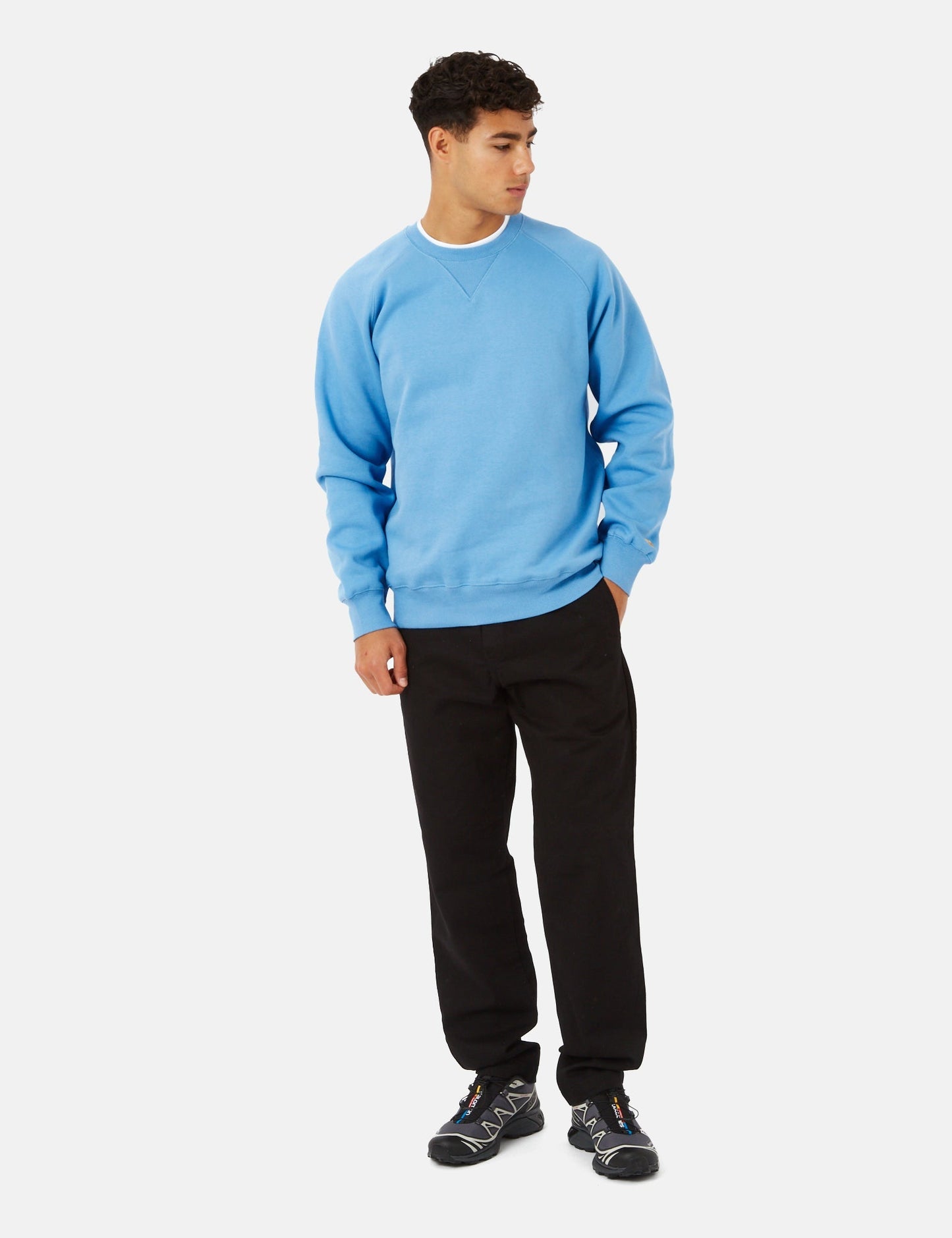 Sweat-shirt Chase - Bleu Piscine
