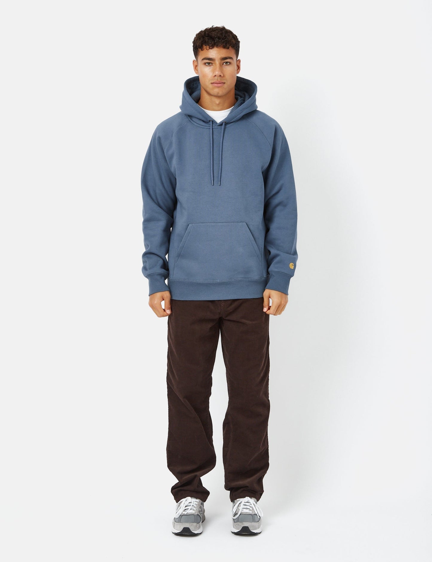 Sweat à capuche Chase - Bleu orage
