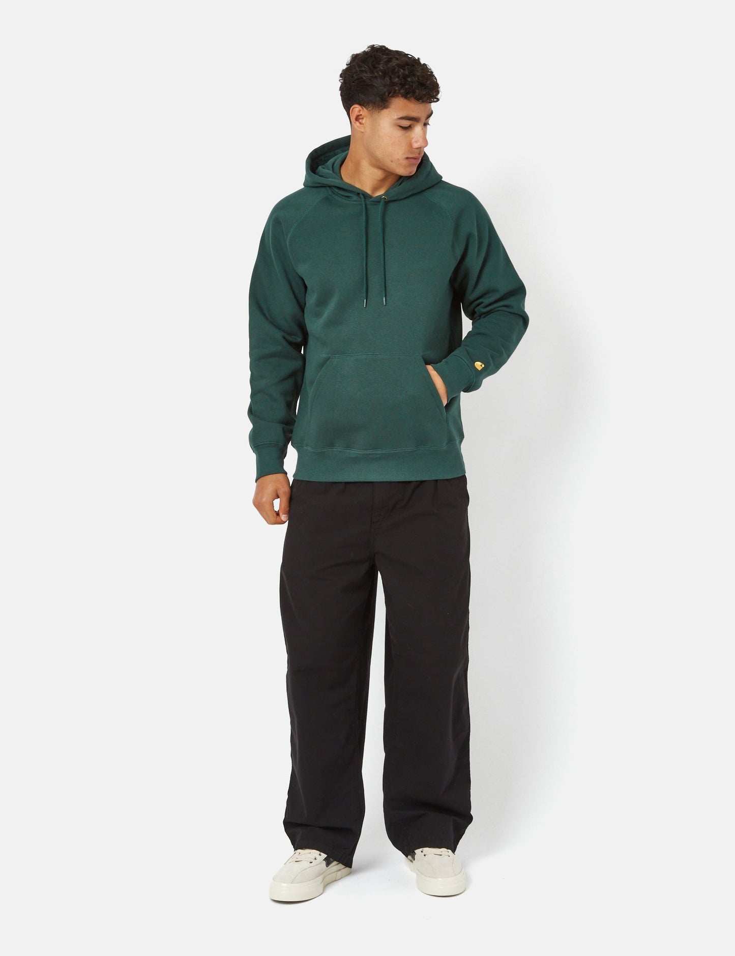 Sweat-shirt à capuche Chase - Vert Découverte