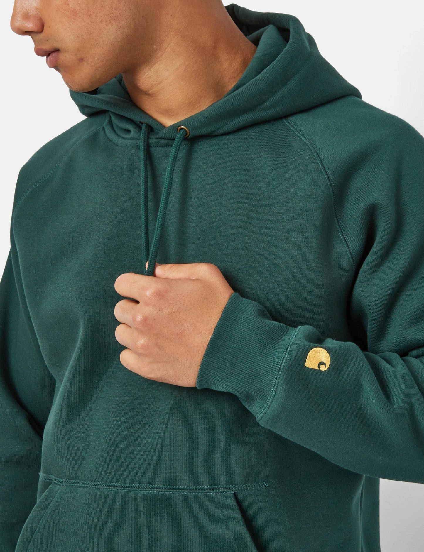 Sweat-shirt à capuche Chase - Vert Découverte