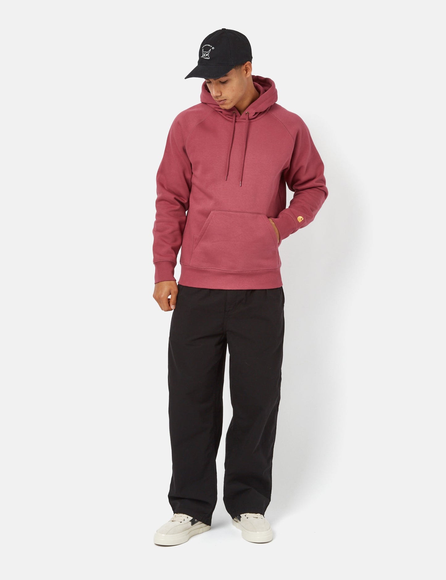 Chase Hooded Sweatshirt - Rouge punch