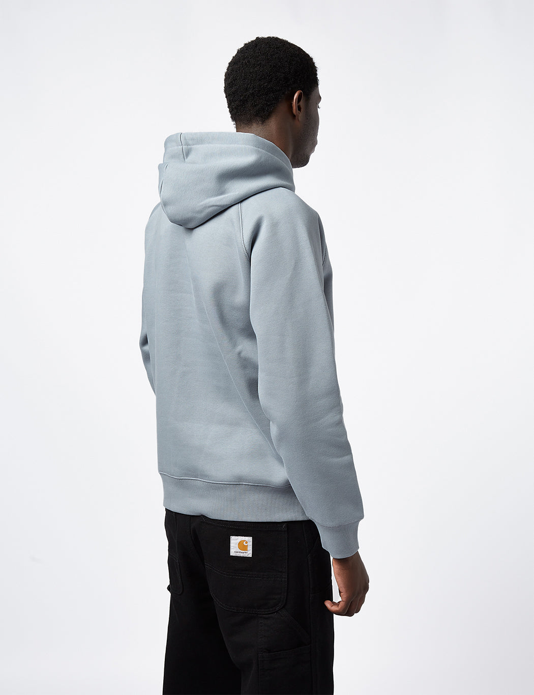 Sweat à capuche Chase - Gris miroir