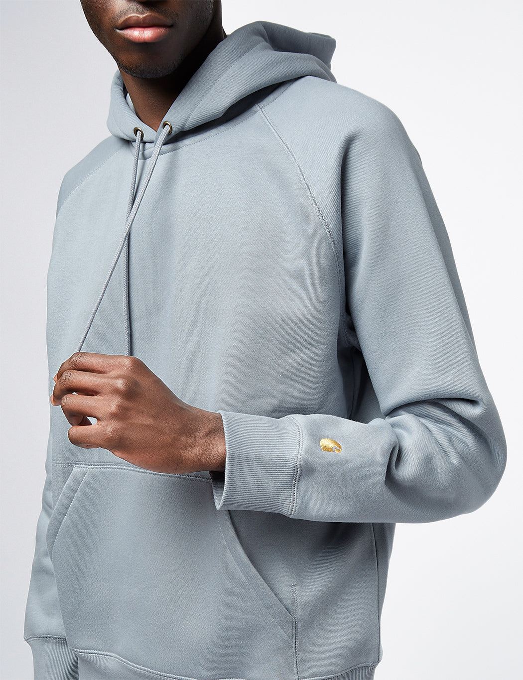 Sweat à capuche Chase - Gris miroir