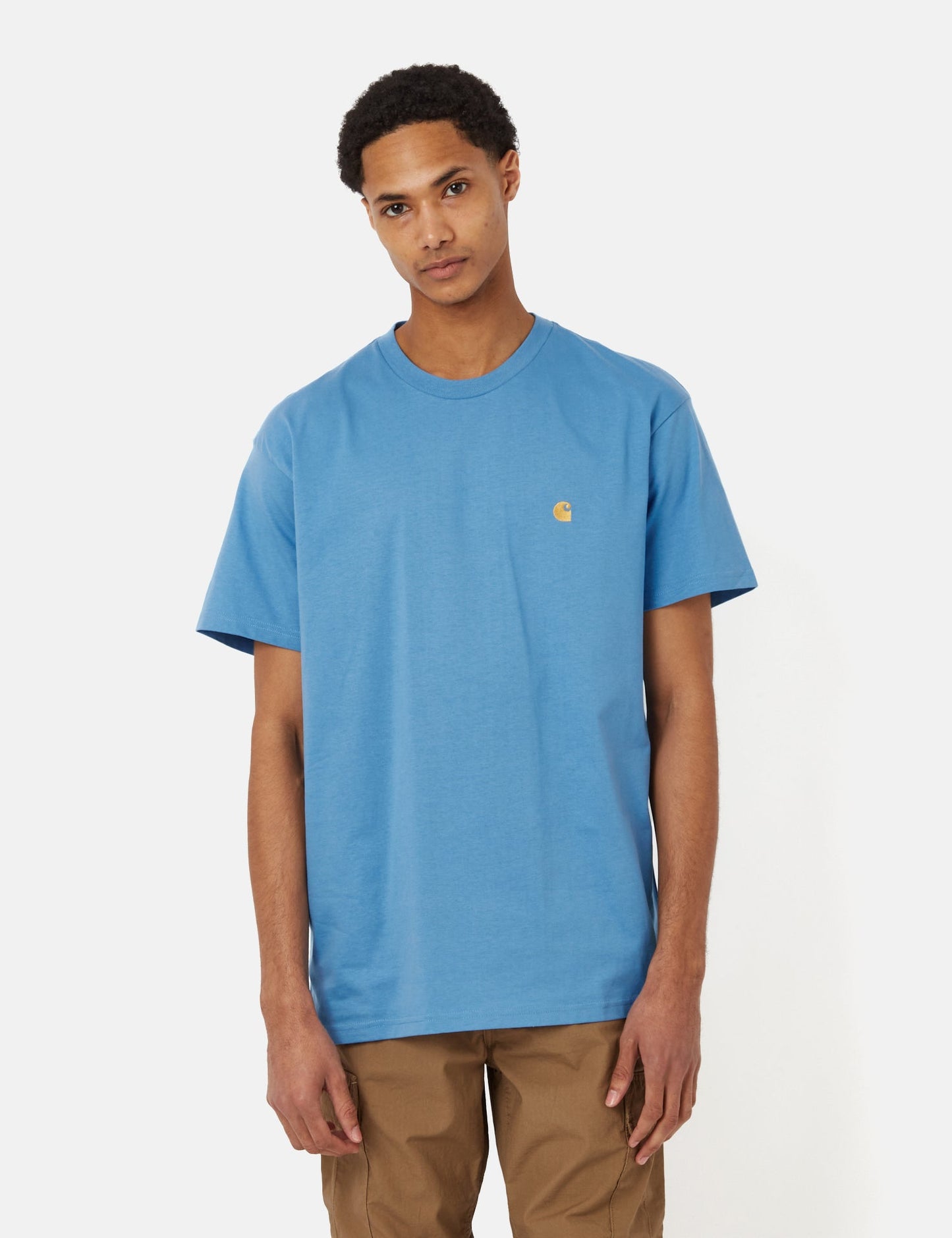 T-shirt Chase (ample) - Bleu Piscine