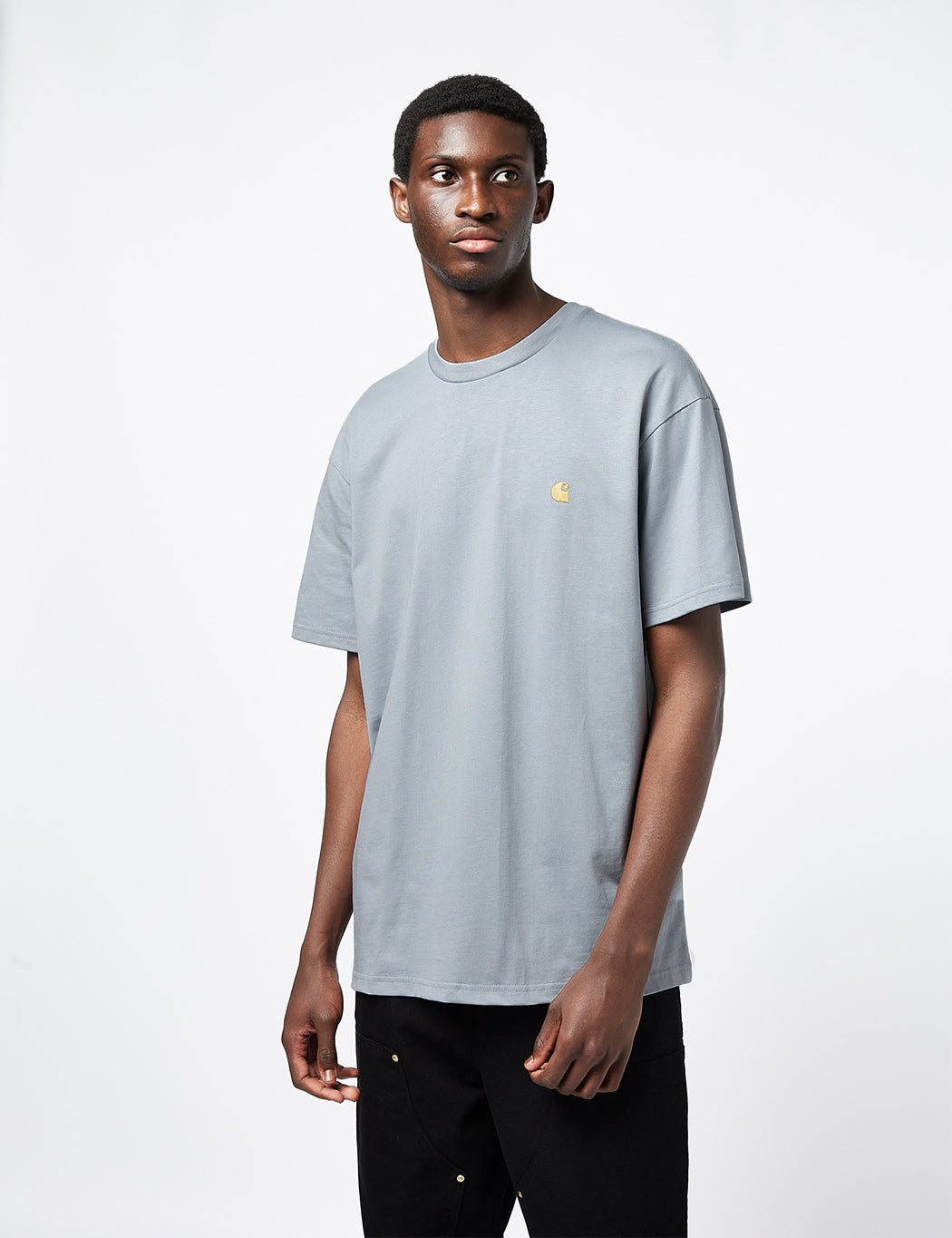 T-shirt Chase (ample) - Bleu Piscine
