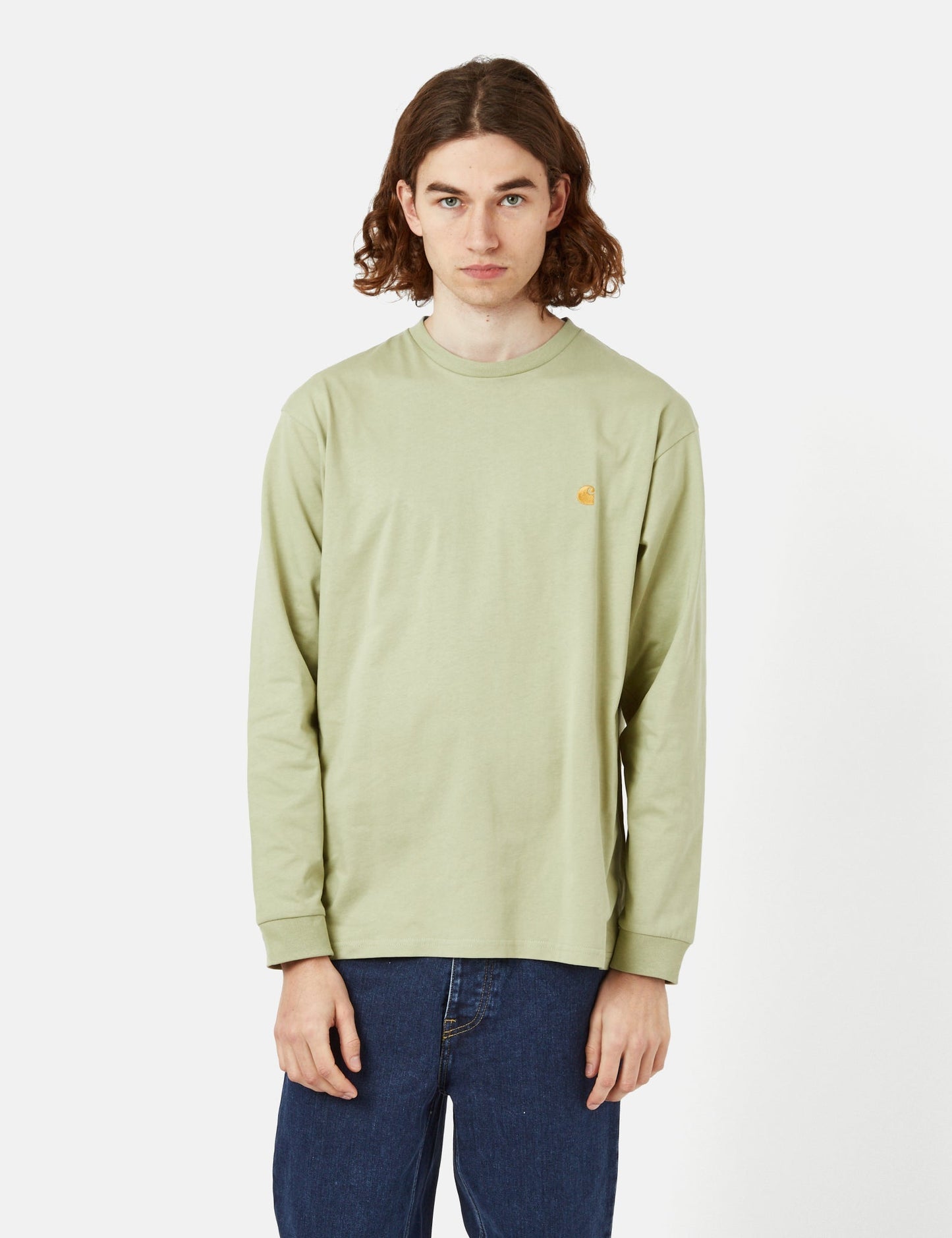 T-shirt à manches longues Chase (ample) - Vert Jura