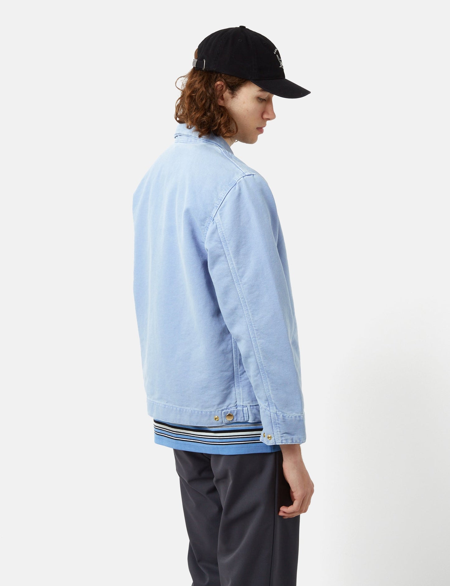 Veste Detroit (biologique) - Bleu Piscine