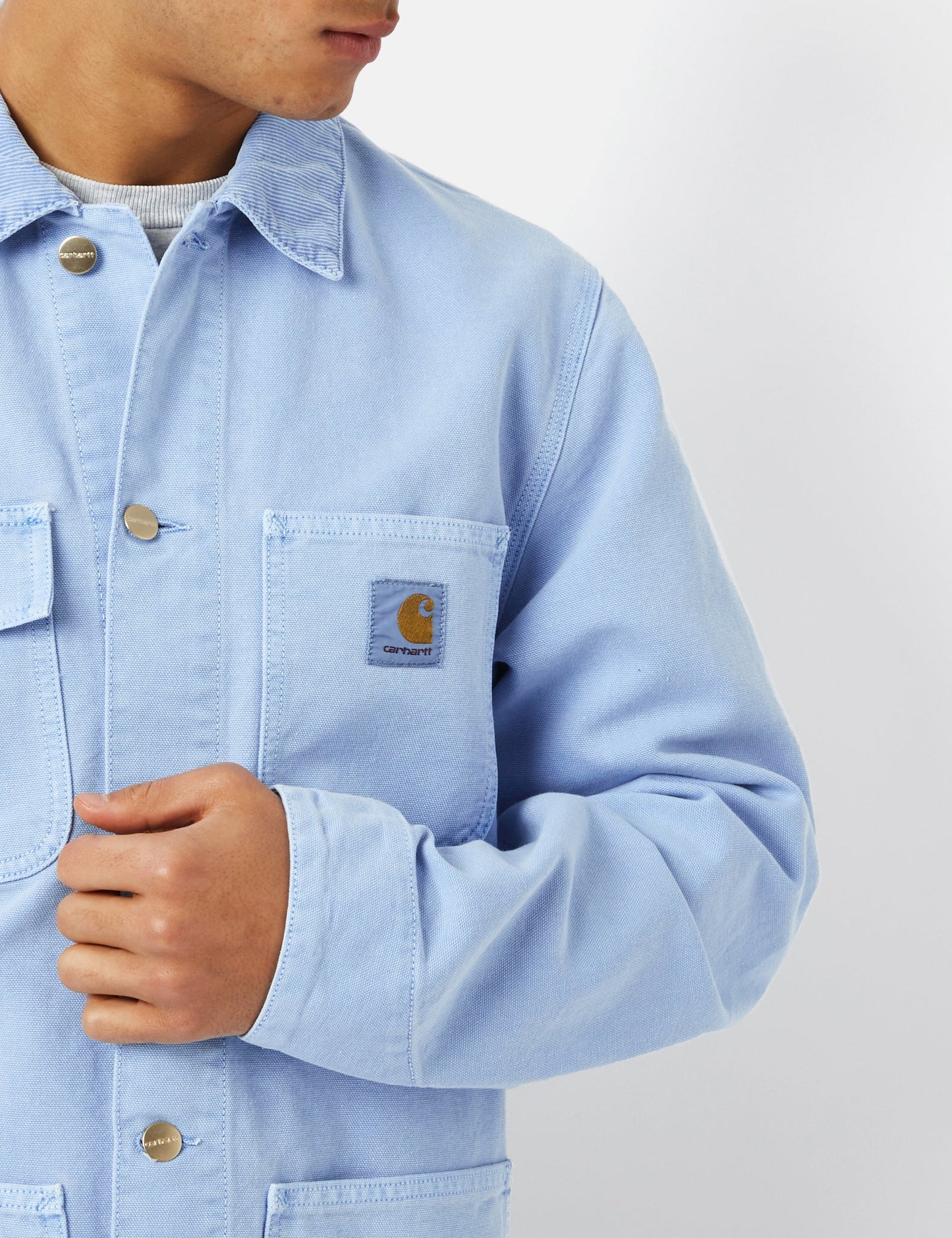 Michigan Coat (Organic) - Violet Piscine/Bleu Piscine
