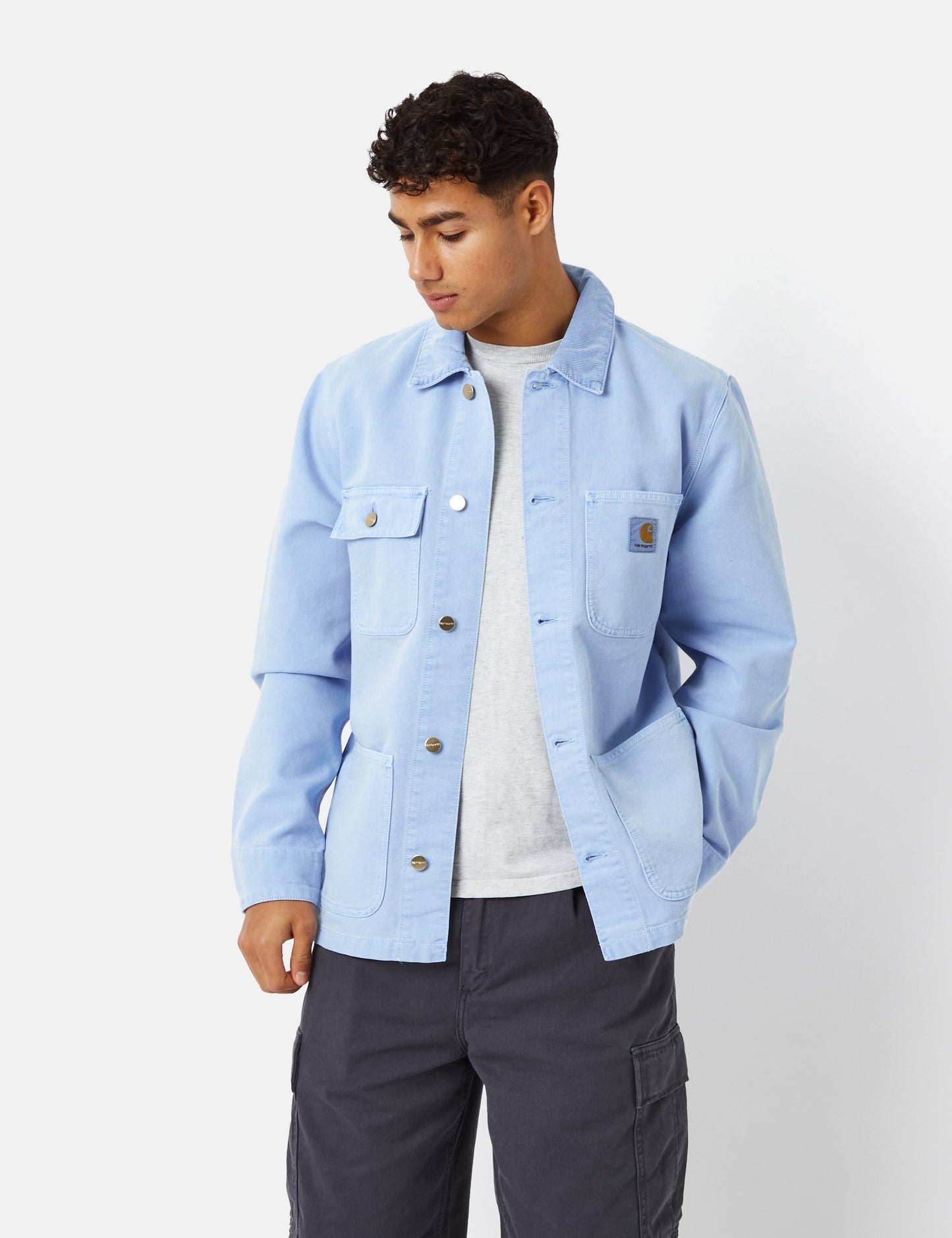 Michigan Coat (Organic) - Violet Piscine/Bleu Piscine