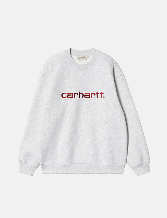 Sweat-shirt Femme - Gris Cendré/Rocket