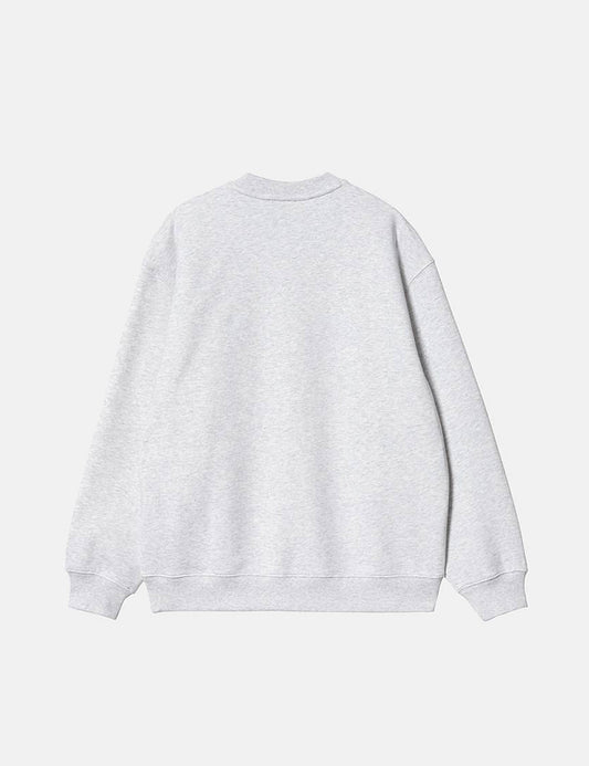 Sweat-shirt Femme - Gris Cendré/Rocket