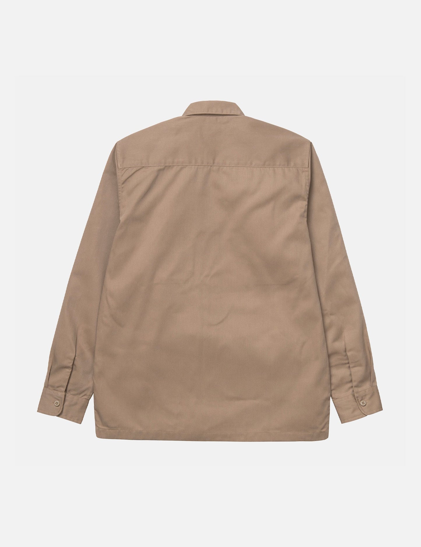 Master Shirt - Khakifarbenes Lederbraun