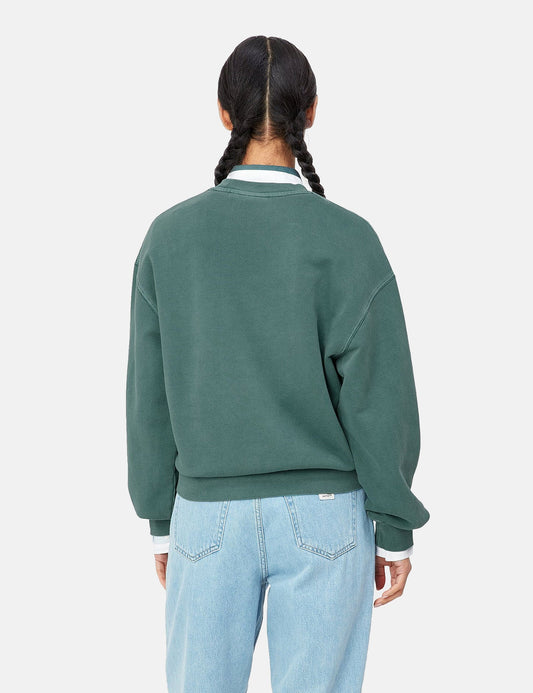 Sweat-shirt Nelson Femme - Vert botanique