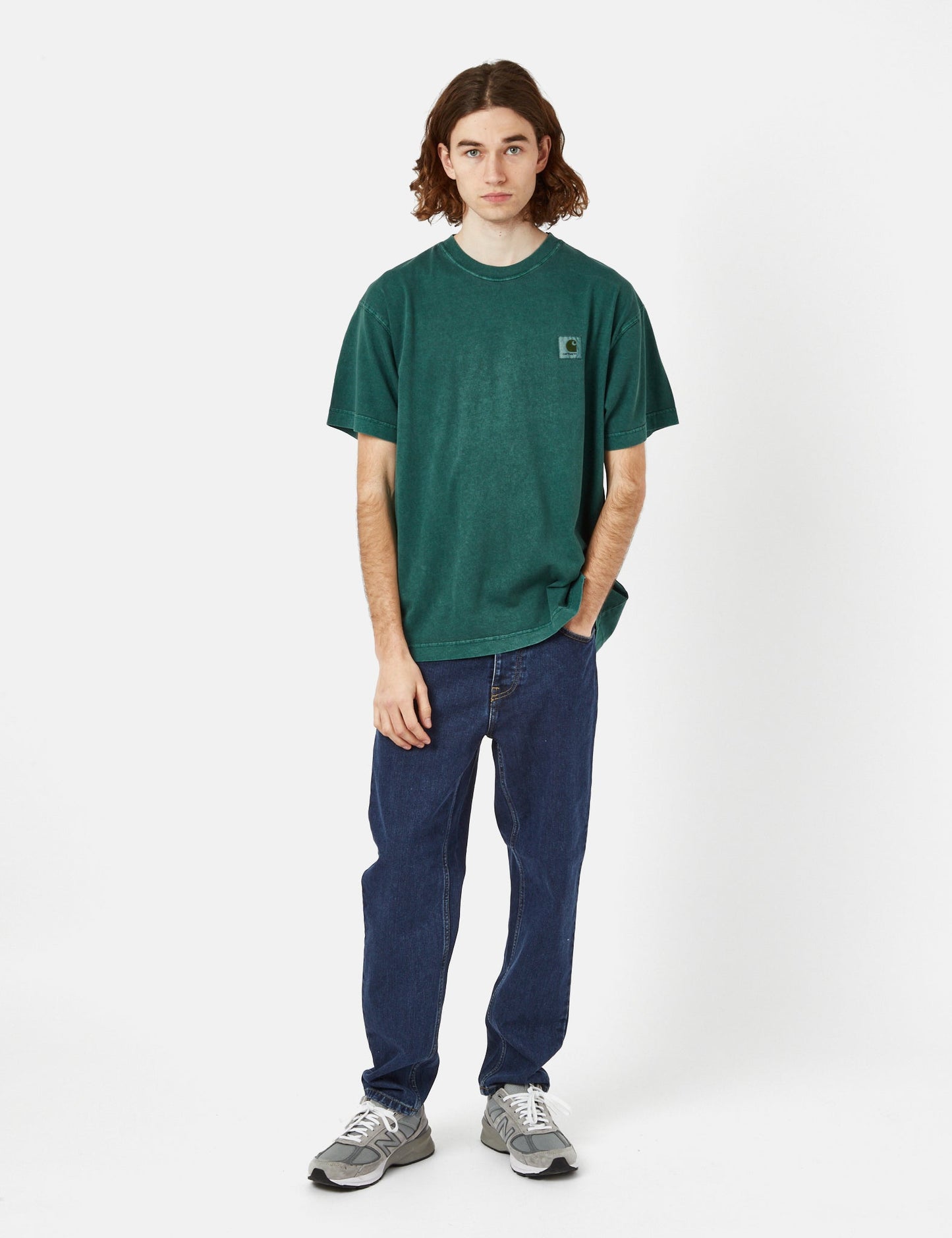 T-shirt Nelson (ample) - Vert botanique