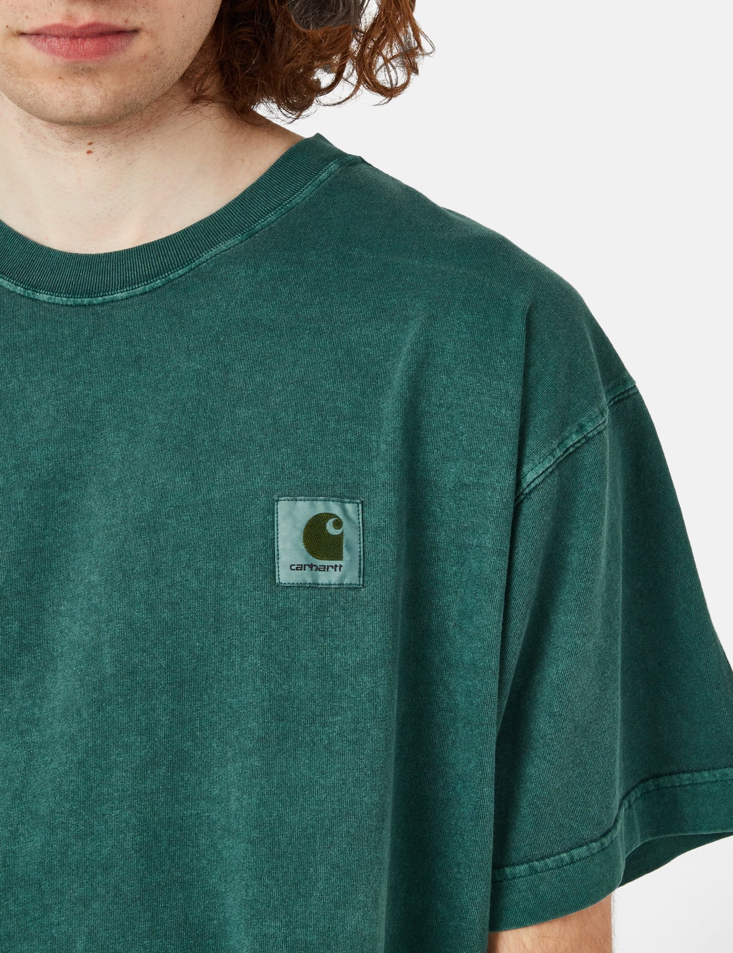 T-shirt Nelson (ample) - Vert botanique