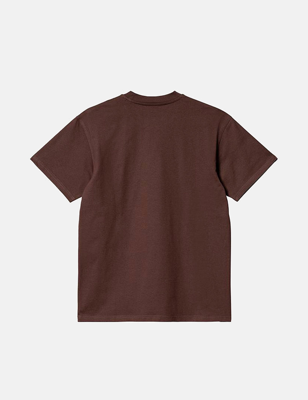 T-shirt American Script - Brun ale