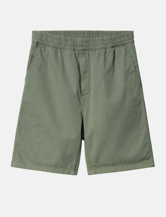 Flint Short – Park Green Garment Dyed
