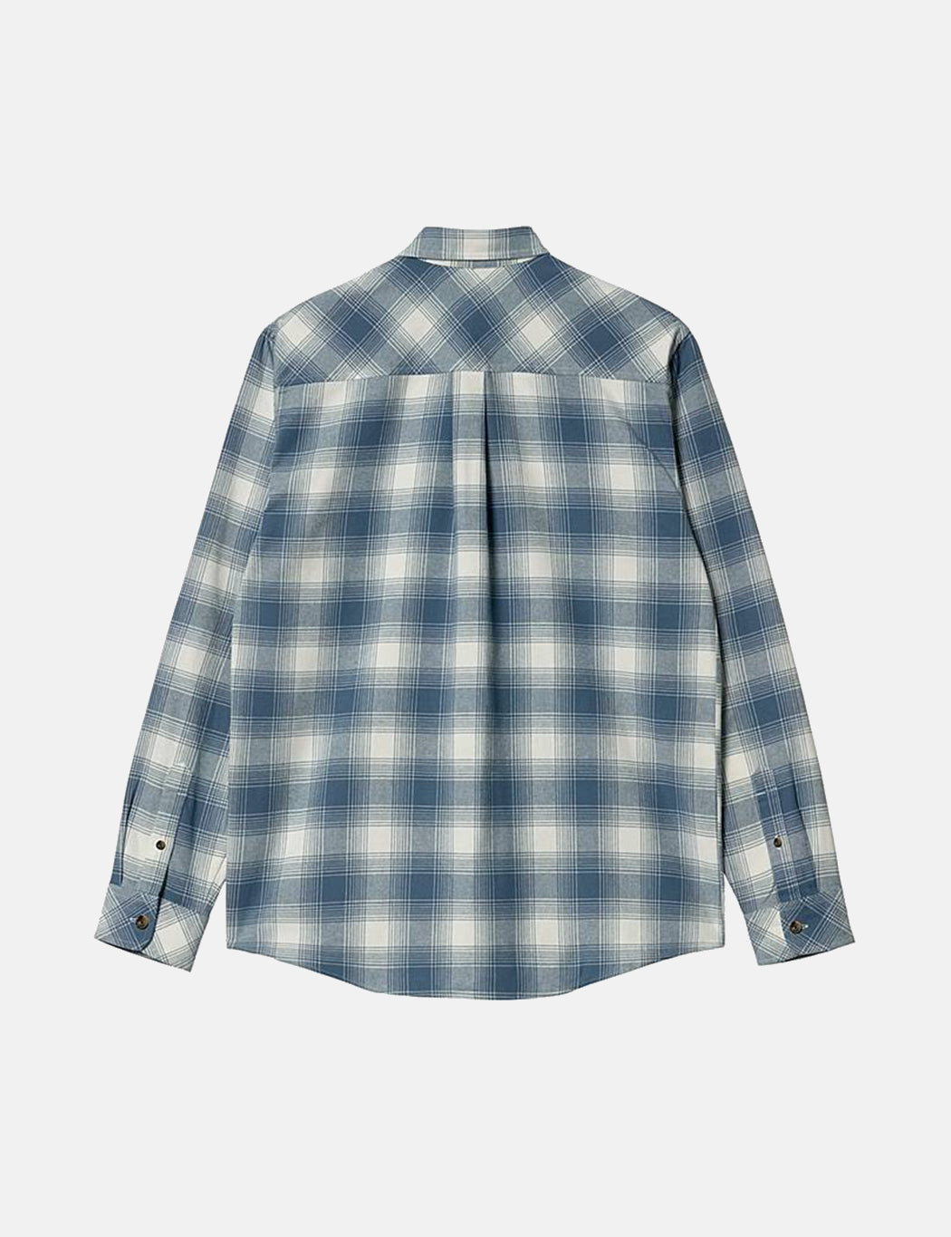 Chemise Deaver à carreaux - Bleu orage
