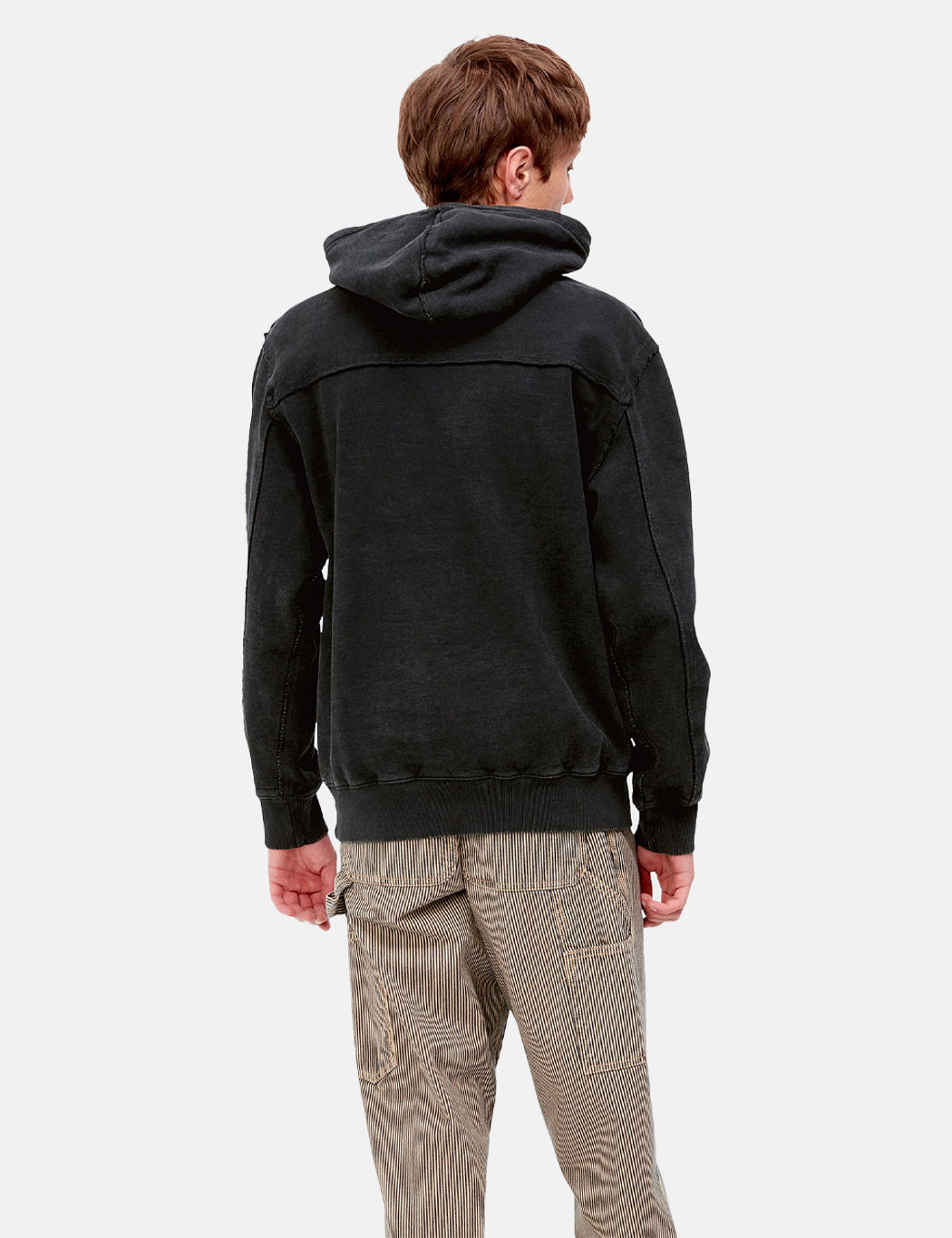 Sweat à capuche Marfa - Noir