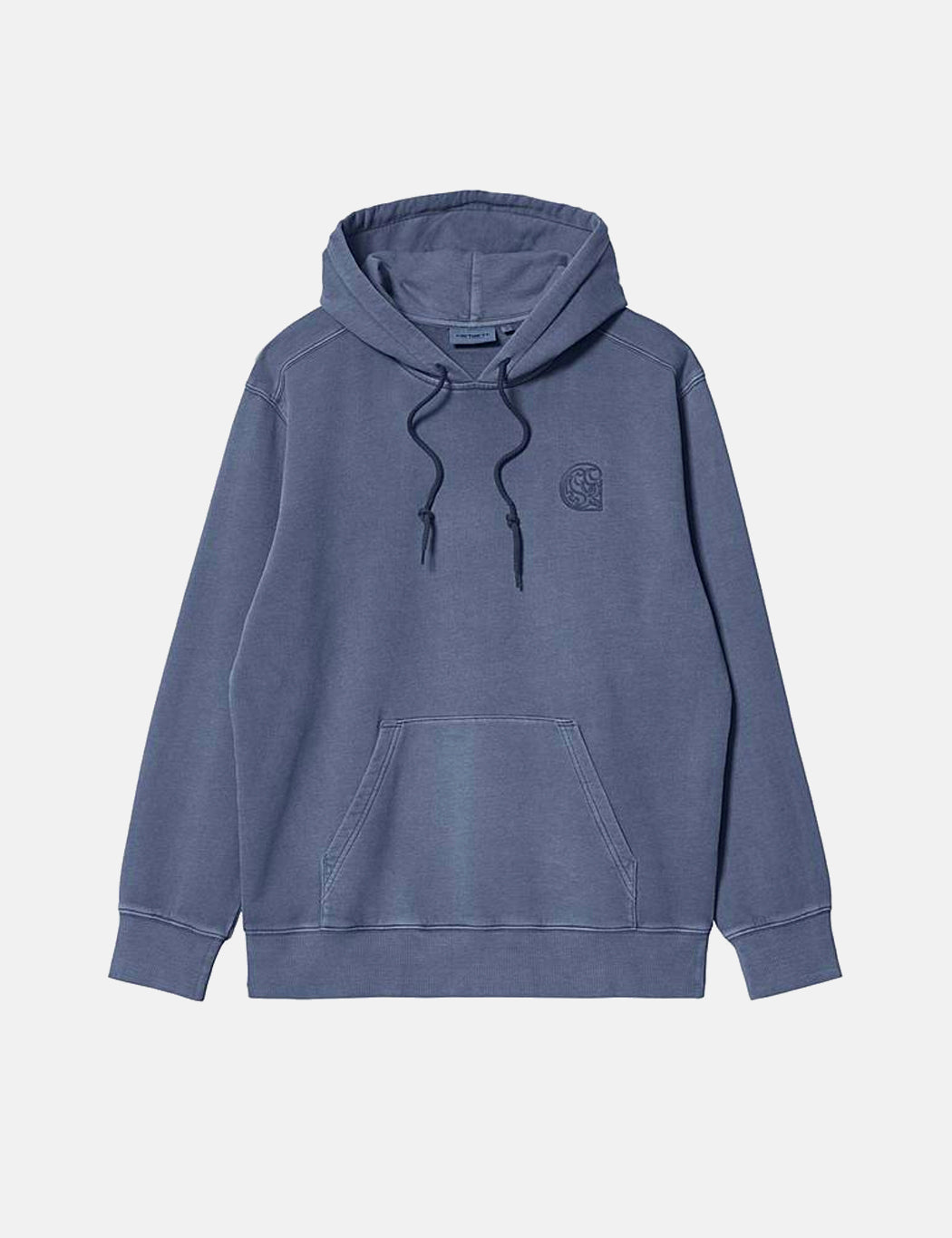 Kapuzenpullover Verse Patch – Enzianblau