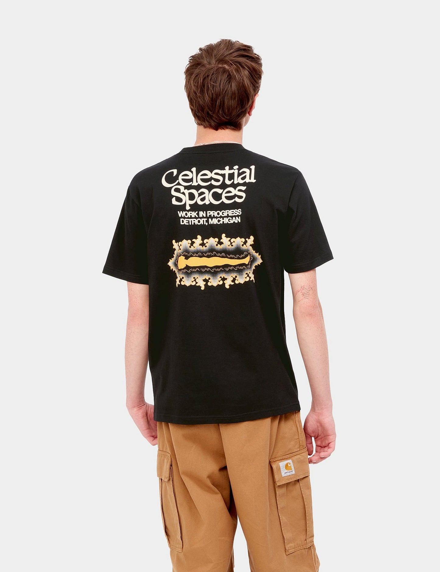 Spaces T-Shirt – Schwarz