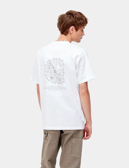 T-shirt à empiècements Verse - Blanc