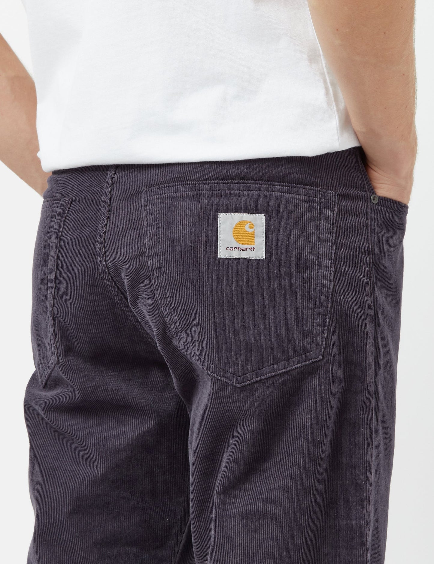 Pontiac Cordhose (Relaxed Fit) - Artichoke Purple