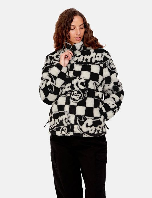Doublure unie pour femme (Jacquard Joyride) - Noir/Cire